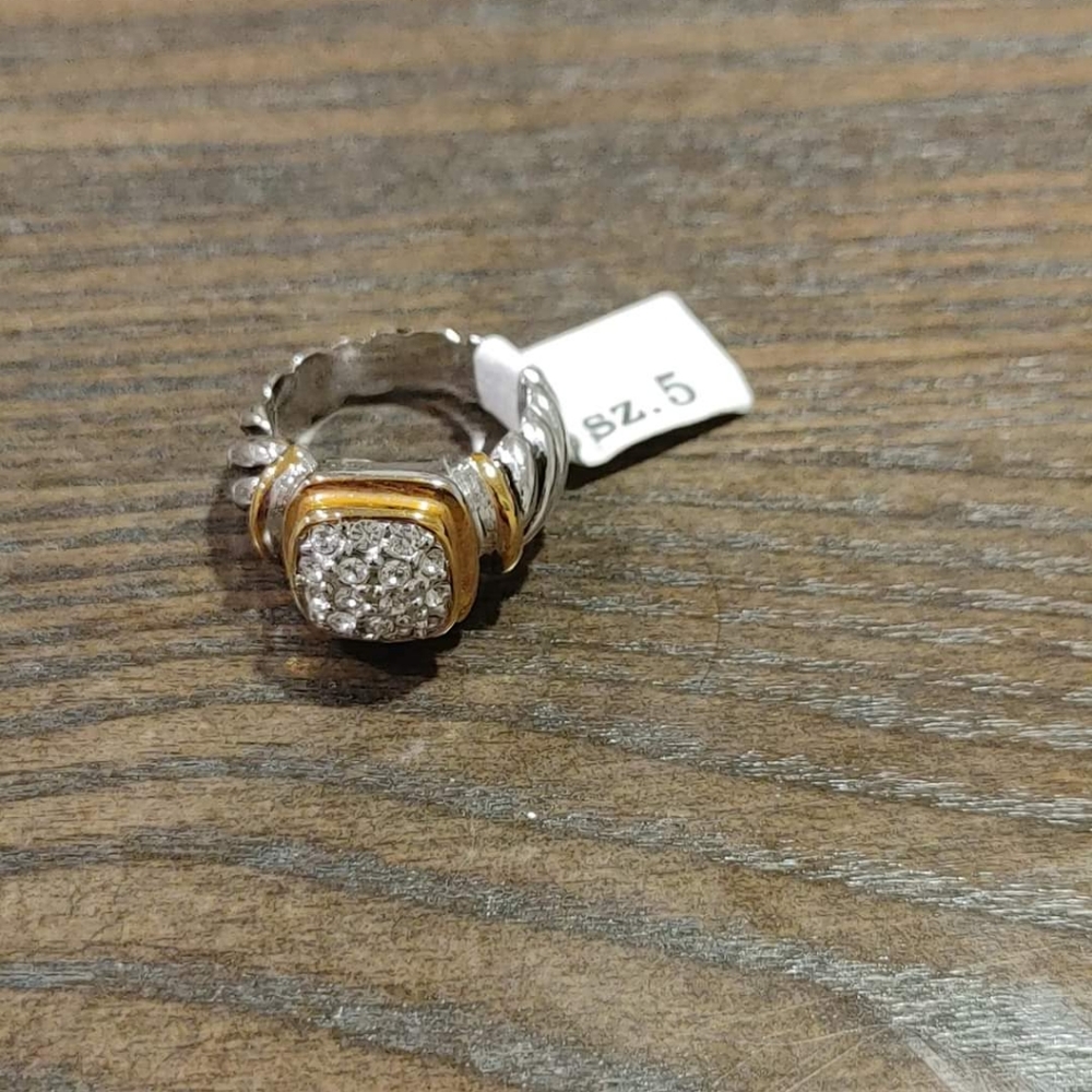 "Vintage" mixed metal Ring